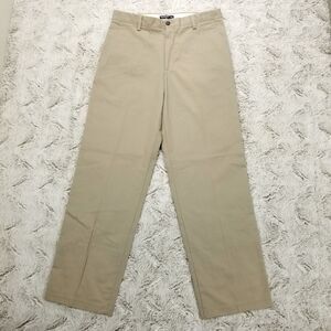 Dockers Pants Mens Size 32x32 Easy Khakis Straight Flat Front Light Wash Canvas